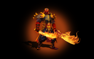 Man sword fire arm flame - arcane free wallpaper