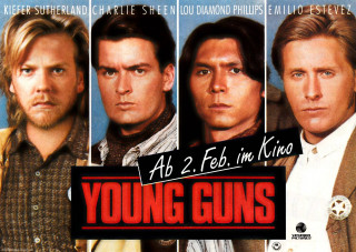 Young guns movie poster four - drew struzan free wallpaper for desktop