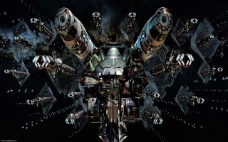 Futuristic machine complex parts technology - a large amount free wallpaper