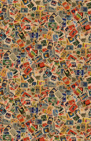 Large stamps wallpaper colorful background - a wallpaper background free wallpaper for mobile