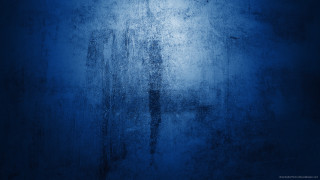 Blue wall person light shining - the wall behind free wallpaper