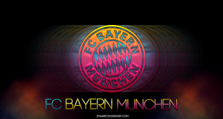 Neon sign fc bayern munchen - it in front free wallpaper
