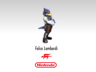 Falco lombari bird back red - video game free wallpaper
