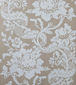 Flower pattern wall clock decoration - the wall next free wallpaper for tablet