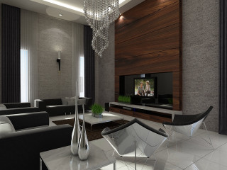 Living room chandelier television table - a living room free wallpaper for desktop