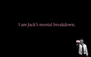 Man holding pink flower quote - free dark wallpaper