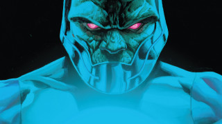 Man red eyes hood staring - yukito kishiro free wallpaper