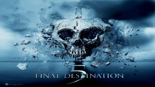 Skull tower blue sky clouds - a tower in the background free wallpaper