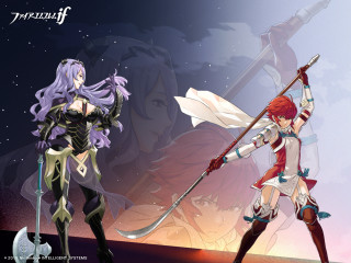 Anime characters swords sky stars - sword free wallpaper