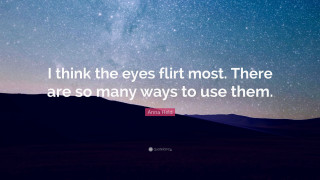 Night sky stars quote eyes - most free wallpaper