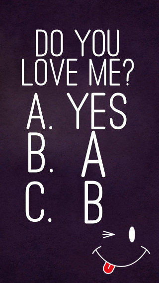 Cat smile poster love yes - simple free wallpaper for mobile