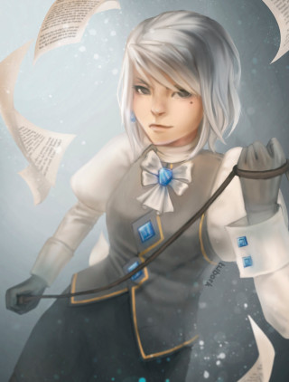 Woman bow book hand book - global free wallpaper for mobile