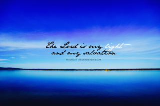 Blue sky quote be loud - the light free wallpaper