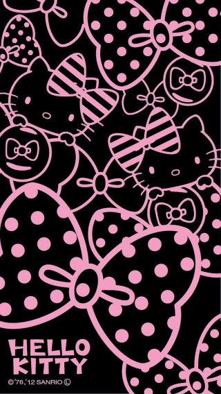 Hello kitty poster polka dots - kitty free wallpaper