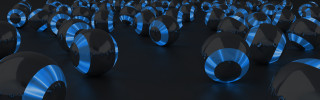 Blue black circles group black - les automatiste free wallpaper