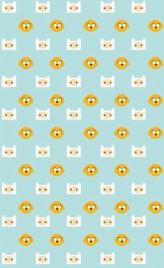 Cat dog blue background pixel - a yellow border free wallpaper for mobile