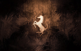 Horse running dark forest light - a dark forest free wallpaper