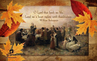 Thanksgiving scene message leaf border - thanksgiving free wallpaper