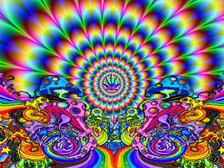Psychedelic art colorful fireworks digital - psychedelic art free wallpaper for desktop