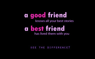 Quote friend black background pink - a friend free wallpaper