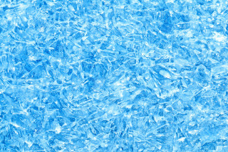Blue background ice crystals snowflakes - crystal cubism free wallpaper