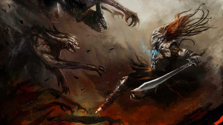Demonic creature attacking demon dark 2 - a demonic creature free wallpaper