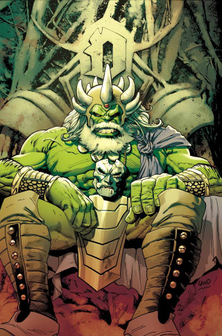 Green man sitting chair forest - alan davis free wallpaper for mobile