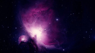 Purple blue space stars cluster 2 - free stars wallpaper for desktop