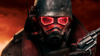 Man gas mask gun red 2 - a gas mask free wallpaper