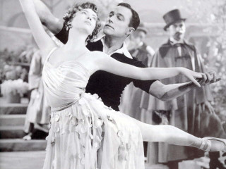 Man woman dance pose crowd - claude rogers free wallpaper