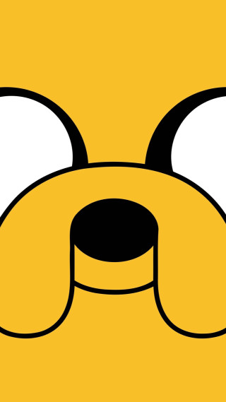 Yellow dog black nose white - head free wallpaper for mobile