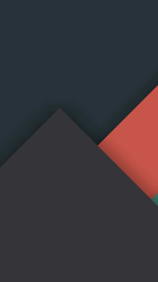 Black red background red triangle - free minimalism wallpaper for mobile