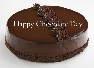 Chocolate cake happy chocolate day 2 - a chocolate cake free wallpaper
