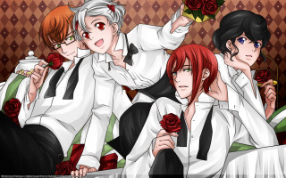 Group people couch roses formal - rose free wallpaper for desktop