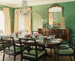 Dining room table chairs chandelier 5 - dining free wallpaper