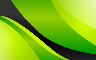Green black background curved design - a black stripe free wallpaper