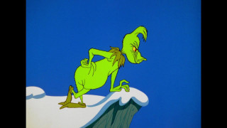 Cartoon character snow hill frog - his foot free wallpaper