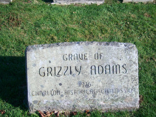 Grave marker grass grizzly adams - a name free wallpaper