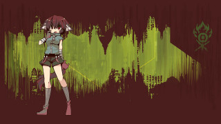 Girl short skirt boots green - a short skirt free wallpaper