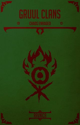 Green book red fire black - chaos free wallpaper for mobile