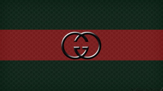 Gucci logo green red background - a red stripe free wallpaper