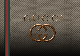 Gucci logo black background red - a red stripe free wallpaper