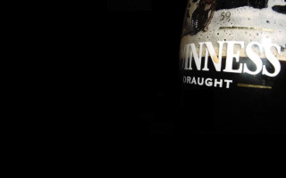 Guinness bottle dark light black - caravaggio free wallpaper
