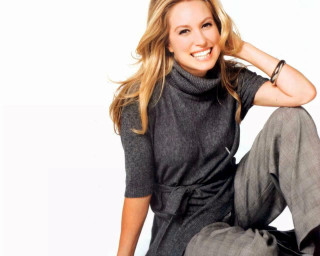 Woman sitting gray shirt gray - gray free wallpaper