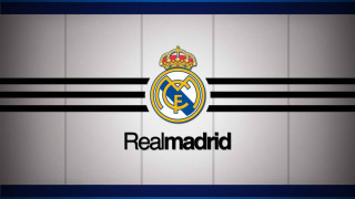 Real madrid logo wallpaper blue - a wallpaper background free wallpaper