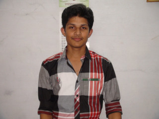 Man standing white wall checkered - bikash bhattacharjee free wallpaper