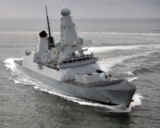 Large gray boat water cloudy 2 - gray free wallpaper