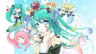 Girl blue hair anime characters - all free wallpaper
