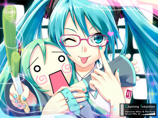 Anime couple hugging smiling green - their face free wallpaper