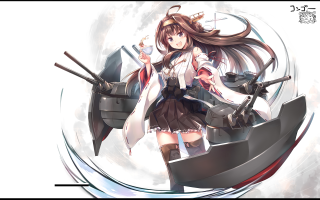 Girl long hair sword boat - explosion free wallpaper for desktop
